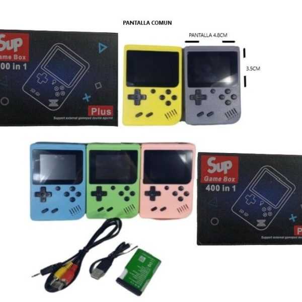 CONSOLA GAME BOX 400 EN 1 CR-400