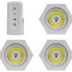 SET LUCES LED PLACARD X3 COB 3AAA C/CONTROL COB-13 4576 6915