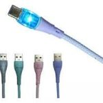 CABLE TIPO C CON LUZ (CAB-41043) BLANCO