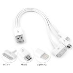 CABLE USB A LIGHTNING-MICROUSB-4S (CABP3)