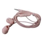 AURICULAR TIME CON CABLE EN BOLSA (AU-11006) ROSA
