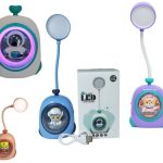 LAMPARA MINI LED RECARGABLE BLANCA (LED-83048)