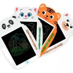 TABLET WRITING LCD FULL COLOR 9'' CON DISEÑO INFANTIL ROSADO (PIZ-140T08)