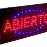 CARTEL ABIERTO (SV-2020A)