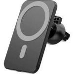 CARGADOR INALAMBRICO + SOPORTE PARA AUTO 15W MAGSAFE (IMANTADO)