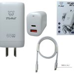 CARGADOR TIME + CABLE USB-C PD45W + QC20W (CC-59126)