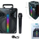 PARLANTE 6.5PLG BT CON MICROFONO (GTS-2066)