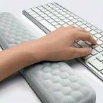 ALMOHADILLA REPOSAMUÑECAS TIME (PAD-61025) BLANCO