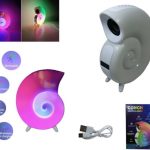 PARLANTE BT CARACOL RGB (N63)