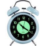 RELOJ DESPERTADOR ALARMA CAMPA REJ-4408 R-121033  BLANCO