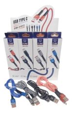 CABLE TIME TIPO C DATOS 3.1A MALLADO (CAB-41012) -AZUL