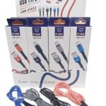 CABLE TIME TIPO C DATOS 3.1A MALLADO (CAB-41012) -AZUL