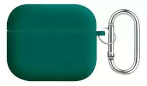 FUNDA INPODS AIRPODS 2 PRO LISO VERDE OSCURO