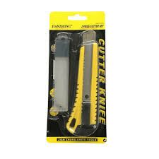 CUTTER CON REPUESTO (P557KA) AMARILLO