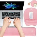 ALMOHADILLA REPOSAMUÑECAS TIME (PAD-61025) ROSADO