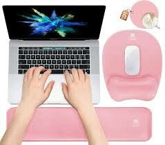 ALMOHADILLA REPOSAMUÑECAS TIME (PAD-61025) ROSADO