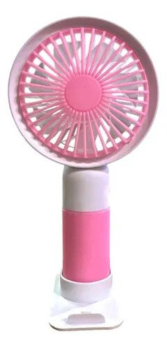 VENTILADOR 168 CON SOPORTE PARA CELULAR (FAN-114013) BLANCO
