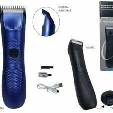 CORTA BARBA RECARGABLE TIME 302 SERIES AZUL (CRT-110017)