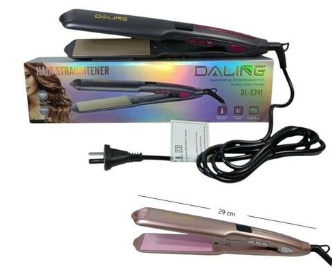 PLANCHA DE PELO DALING 220°C (DL-5241)- ROSADA