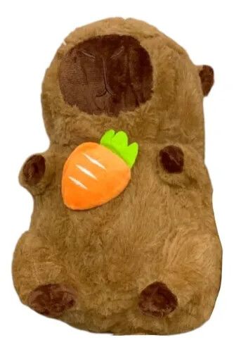 PELUCHE CAPYBARA CON ZANAHORIA (BALA-05)