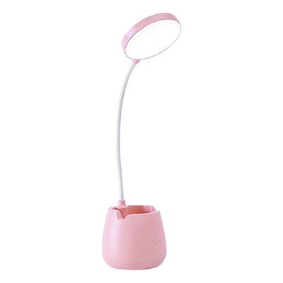 VELADOR LED RECARGABLE ROSADO (VEL-81015)
