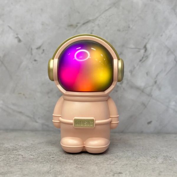 PARLANTE ASTRONAUTA BT-MP3-USB X-808 ROSA