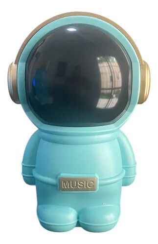 PARLANTE ASTRONAUTA BT-MP3-USB X-808 CELESTE