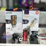 CARGADOR TIME 12V 2 USB 2.1A DORADO (CAR-53006)