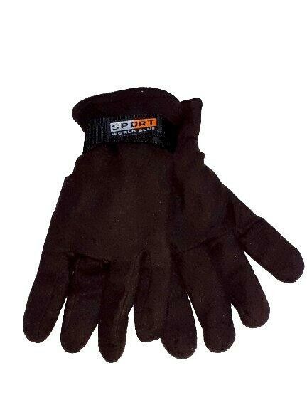 GUANTE SPORT FRIO POLAR SAA030 MARRON