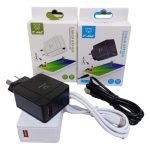 CARGADOR 1 USB TIME 3.1A + CABLE V8 BLANCO (TMCC 327)