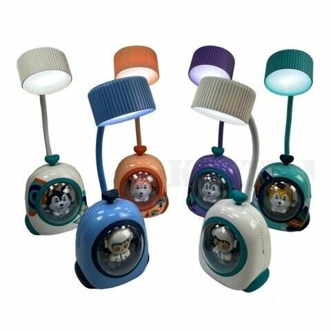 LAMPARA MINI LED RECARGABLE NARANJA(LED-83048)