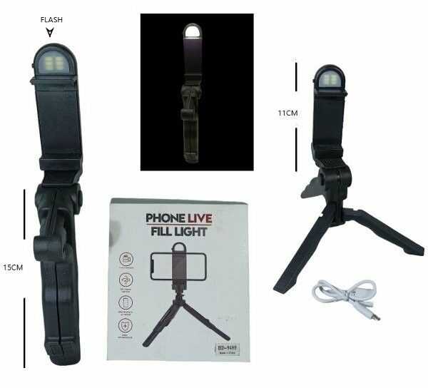 TRP-72003 TRIPODE PARA CELULAR SIN FLASH OUTLET