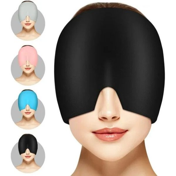 GORRO PARA ALIVIAR MIGRAÑA LT3002 NEGRO