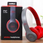 AURICULAR BLUETOOTH VINCHA (P47KA)-ROJO (512530)