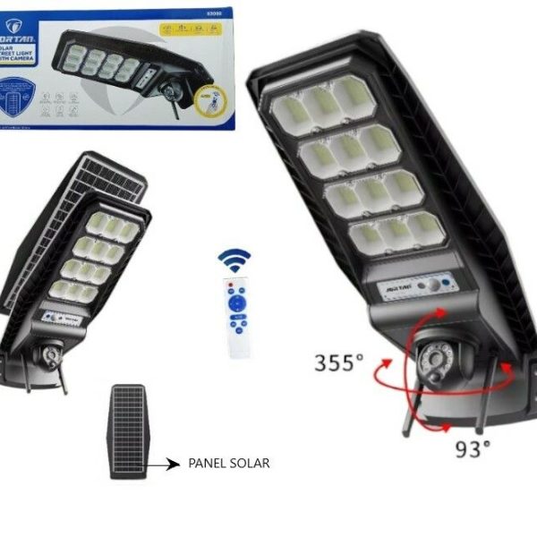 CAMARA CON REFLECTOR LED SOLAR (JT-83088)