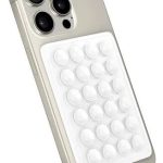 SOPORTE DE SOPAPA SILICONA UNIVERSAL TIME (HD-71051) BLANCO