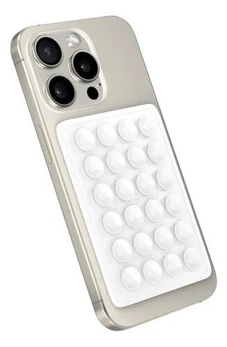 SOPORTE DE SOPAPA SILICONA UNIVERSAL TIME (HD-71051) BLANCO