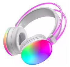 AURICULAR VINCHA BT 5.2 RGB (AU-12006) (817808) ROSA
