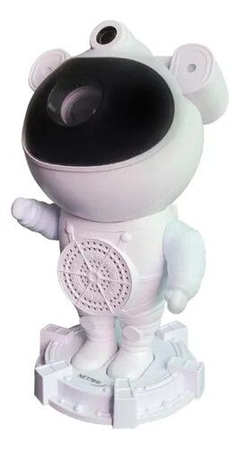 VELADOR PROYECTOR ASTRONAUTA CON PARLANTE BT (LED-83036)