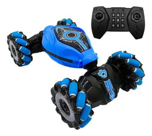 AUTO ACROBATICO A CONTROL REMOTO REVER AZUL (RKC-11)