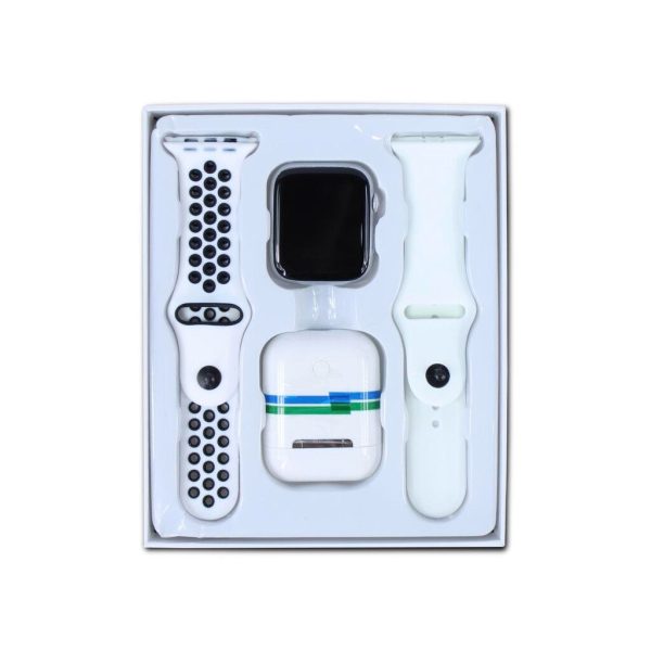 RELOJ SMART SERIE 8 CON AURICULAR BLANCO (W26PROMAX)