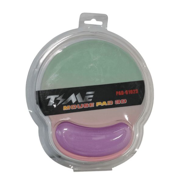 PAD MAUSE GEL TONOS VERDE Y VIOLETA (PAD-61023)