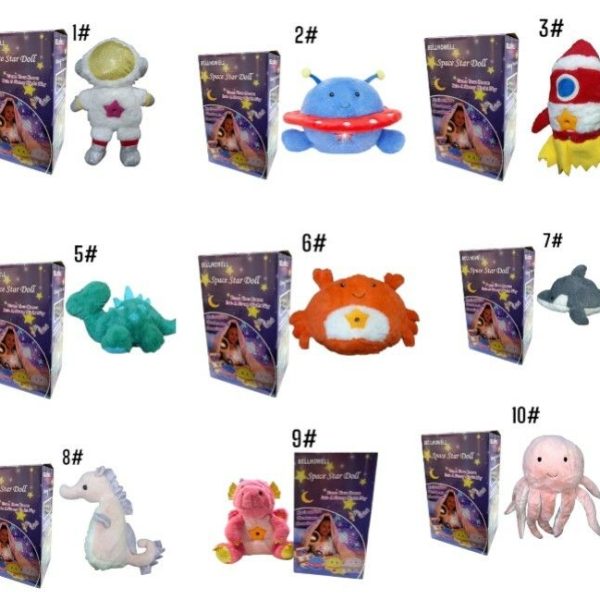 PELUCHE CON LUZ Y MUSICA (TP10001) DELFIN