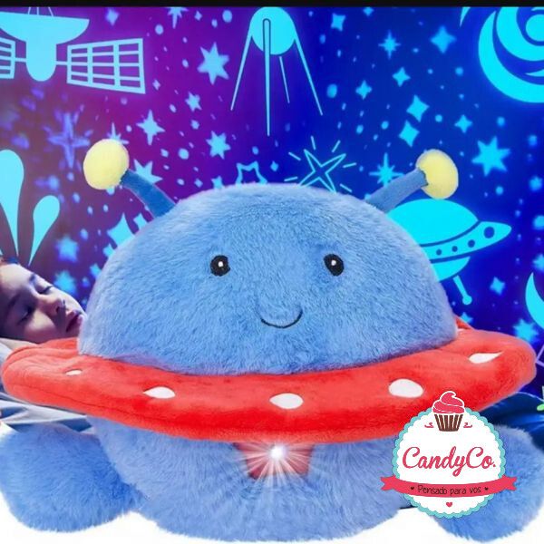 PELUCHE CON LUZ Y MUSICA (TP10001) PLATO VOLADOR