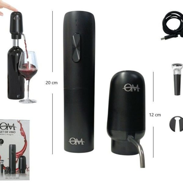SET DE ABRIDOR DE VINO (OM-W02)