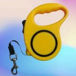 CORREA PARA PERRO RETRACTIL 3MT HQ-151 (RD325) AMARILLO