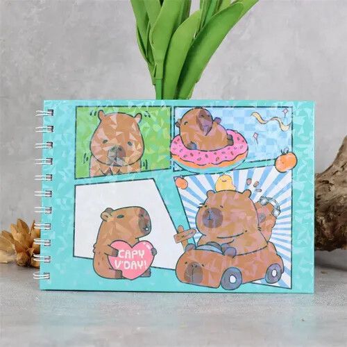 LIBRO PARA PINTAR CAPIVARA VERDE