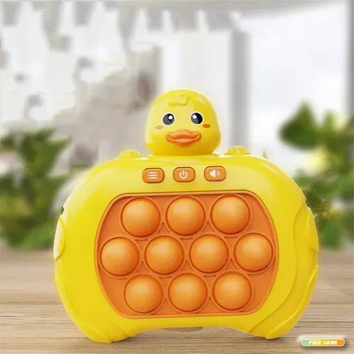 POP IT ELECTRONICO DE MEMORIA CON LUZ Y SONIDO POLLO AMARILLO (205A)