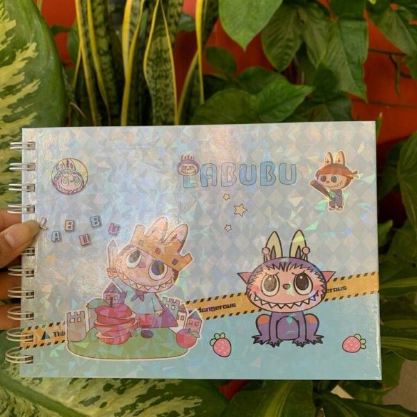 LIBRO PARA PINTAR LABUBU LB- 4321 KK-43 905 COLOR CELESTE
