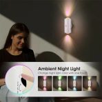 LED DE PARED BIDIRECCIONAL RGB CON SENS LED-83055 - Imagen 3